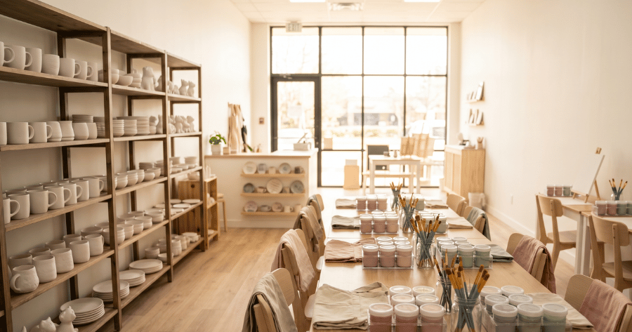 How to Start a Paint-Your-Own-Pottery Studio (2026 Playbook)